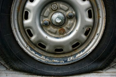 Je auto heeft waarschijnlijk geen reserveband meer